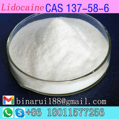 BMK Powder Lidoderm Bahan baku farmasi C14H22N2O Maricaine Cas 137-58-6