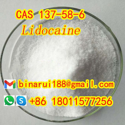 BMK Powder Lidoderm Bahan baku farmasi C14H22N2O Maricaine Cas 137-58-6