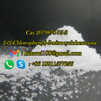 kualitas  Free Sample High Purity 2-(2-Chlorophenyl)-2-Nitrocyclohexanone Cas 2079878-75-2 pabrik