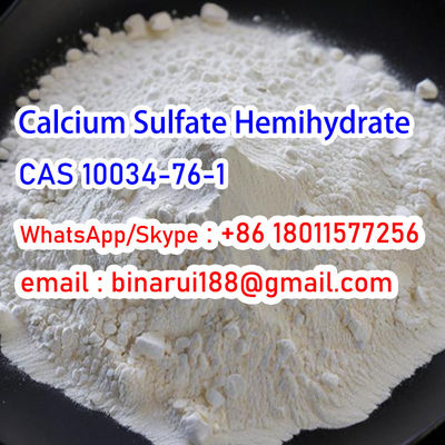 kualitas  Highly Effective Calcium Sulfate Hemihydrate For Industrial CAS 10034-76-1 pabrik
