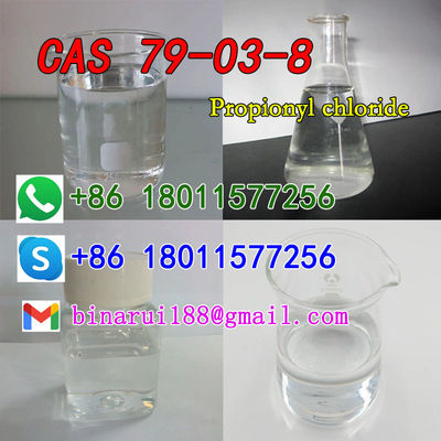 Cas 79-03-8 Propionyl Chloride C3H5ClO Obat Berkualitas Tinggi