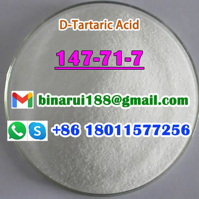 D-Tartaric Acid CAS 147-71-7 (2S,3S) -Tartaric Acid Fine Chemical Intermediates Food Grade