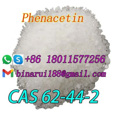 Cas 62-44-2 Phenacetin Bahan baku farmasi C10H13NO2 Achrocidin