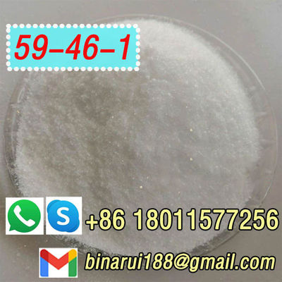 Procaine Cas 59-46-1 Procaine Base Crystal Organic Synthesis Bahan baku