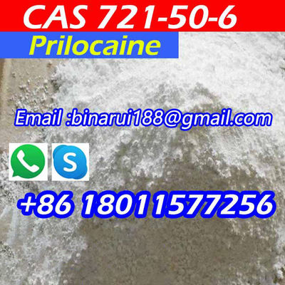 Prilocaine C13H20N2O bahan kimia halus Citanest CAS 721-50-6
