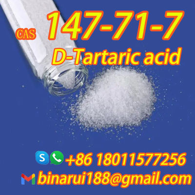CAS 147-71-1 China produsen pasokan D-Tartaric Acid C4H6O6 Tartarieacid