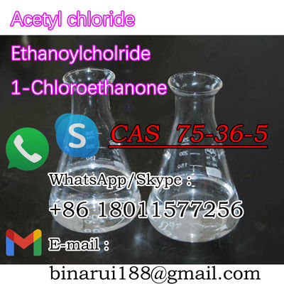 Kualitas tinggi Asetil klorida C2H3ClO Asam etanoat klorida CAS 75-36-5