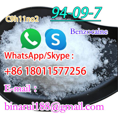 Beli 99% Benzocaine C9H11NO2 etil ester asam p-aminobenzoic Cas 94-09-7