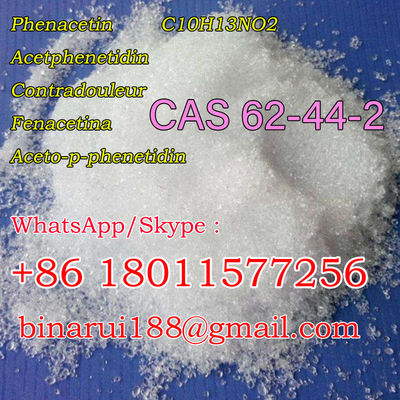 CAS 62-44-2 Sampel Tersedia Pasokan Pabrik Phenacetin C10H13NO2 Achrocidin
