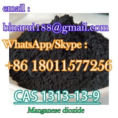 CAS 1313-13-9 Mangan Dioksida MnO2 Mangan ((IV) Pasokan Oksida Kualitas Tinggi