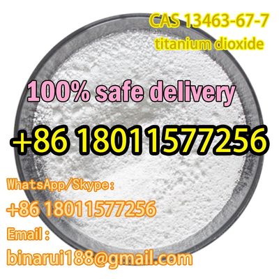 CAS 13463-67-7 O2Ti Titanium Dioxide / Titanium ((IV) Oxide Anatase Powder Ready Stock