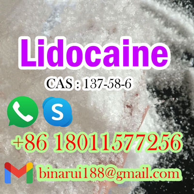 CAS 137-58-6 Bahan kimia organik Gravocain C14H22N2O Maricaine Inventaris besar