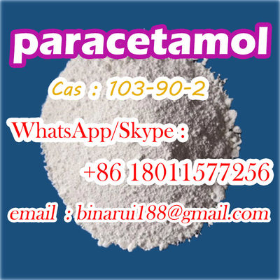 CAS 103-90-2 APAP / Calpol 4'-Hydroxyacetanilide Bahan baku farmasi berkualitas tinggi
