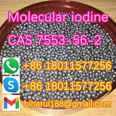 Pengiriman cepat Diodine / Iodine Molekuler Additive Feed CAS 7553-56-2