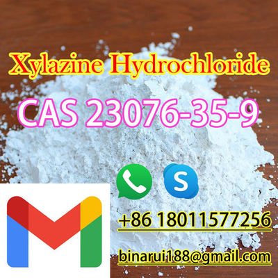 Xylazine Hydrochloride / Xylazine Chloride kemurnian tinggi CAS 23076-35-9 Mf C12H17ClN2S